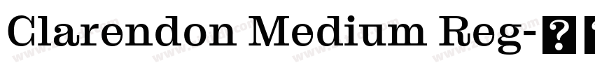 Clarendon Medium Reg字体转换 Clarendon Medium Reg字体转换